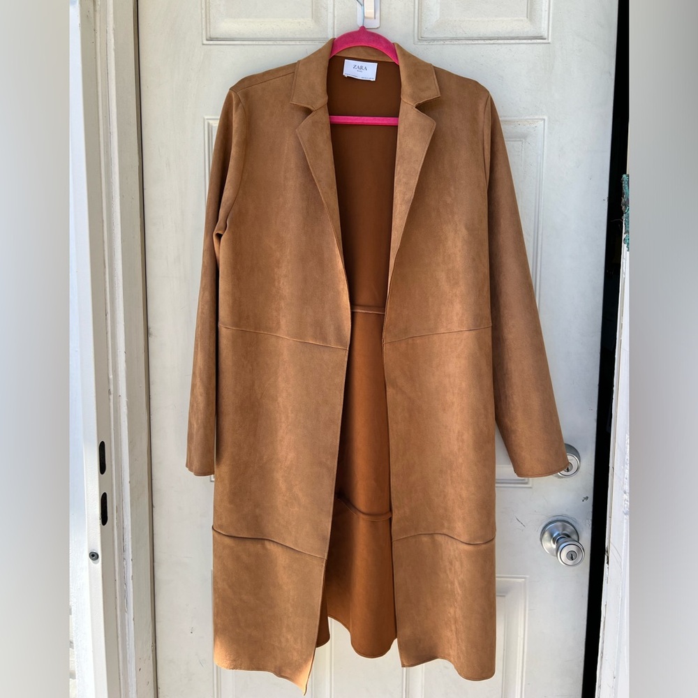 Zara Vegan Suede Jacket